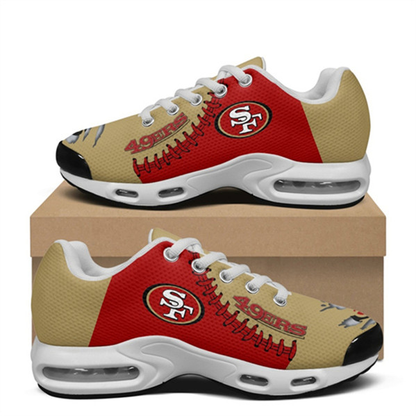 Men's San Francisco 49ers Air TN Sports Shoes/Sneakers 001